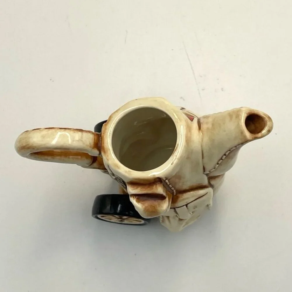 Vintage Paul Cardew Golf Trolley Bag Teapot‎ 1 cup Novelty Retro Golfer Links